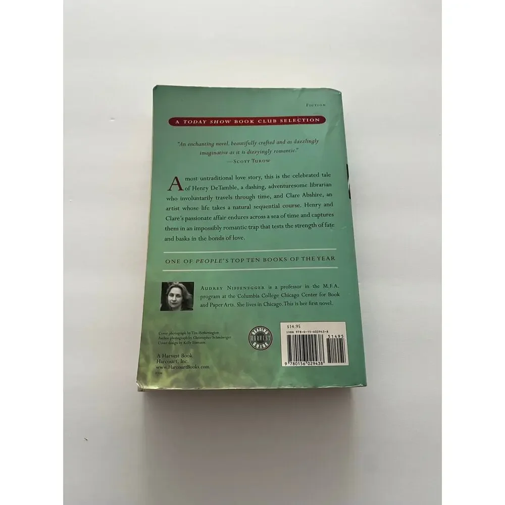 The Time Traveler’s Wife by Audrey Niffenegger Paperback Book
